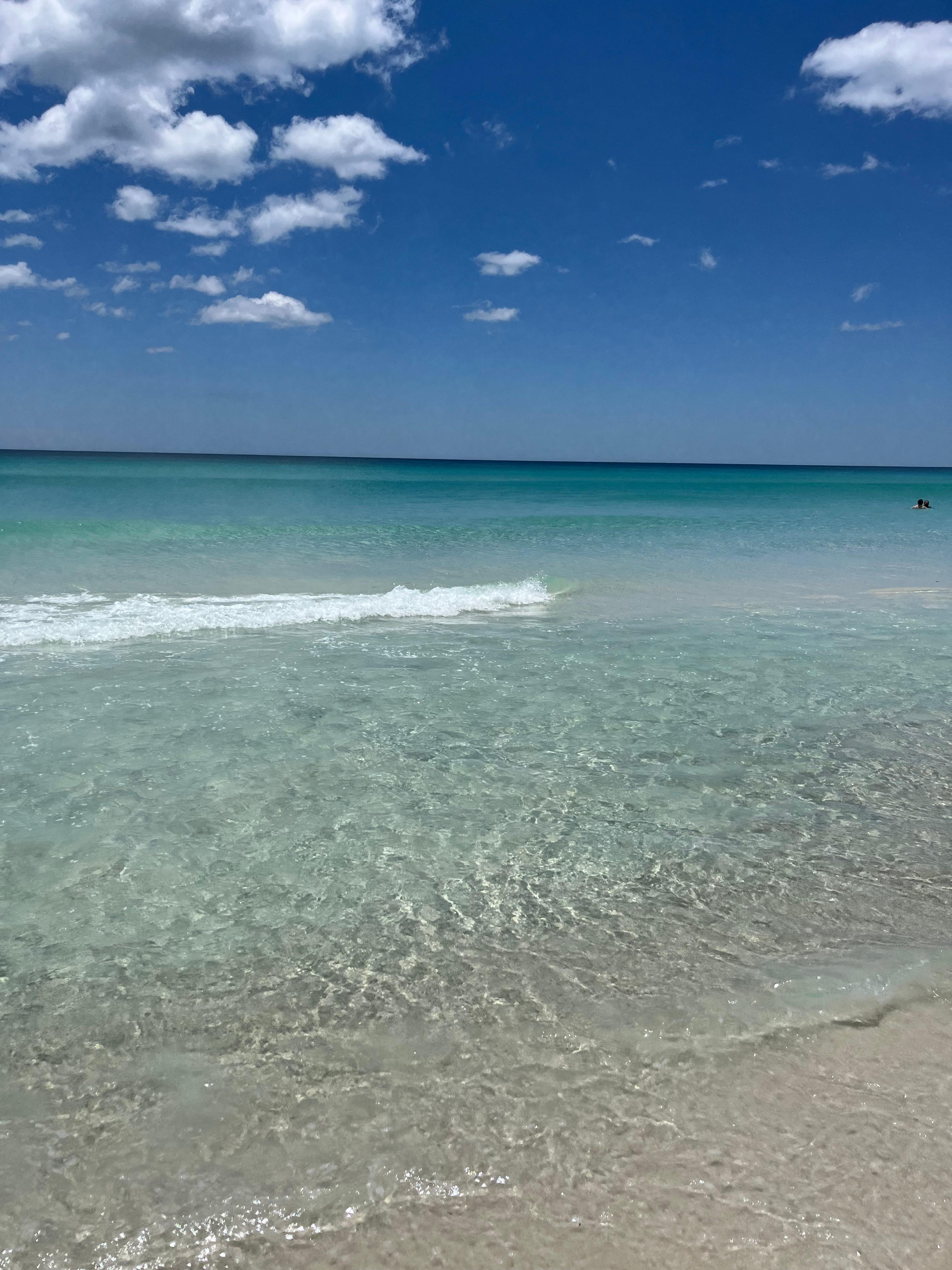 Beautiful white sand beach 
