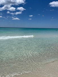 Beautiful white sand beach