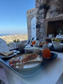 Breakfast at suite