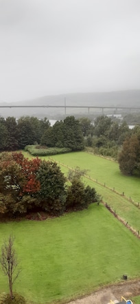 View from our bedroom window