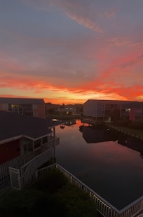 The sunsets were amazing