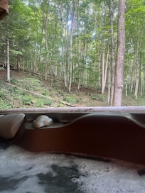 Hot tub view