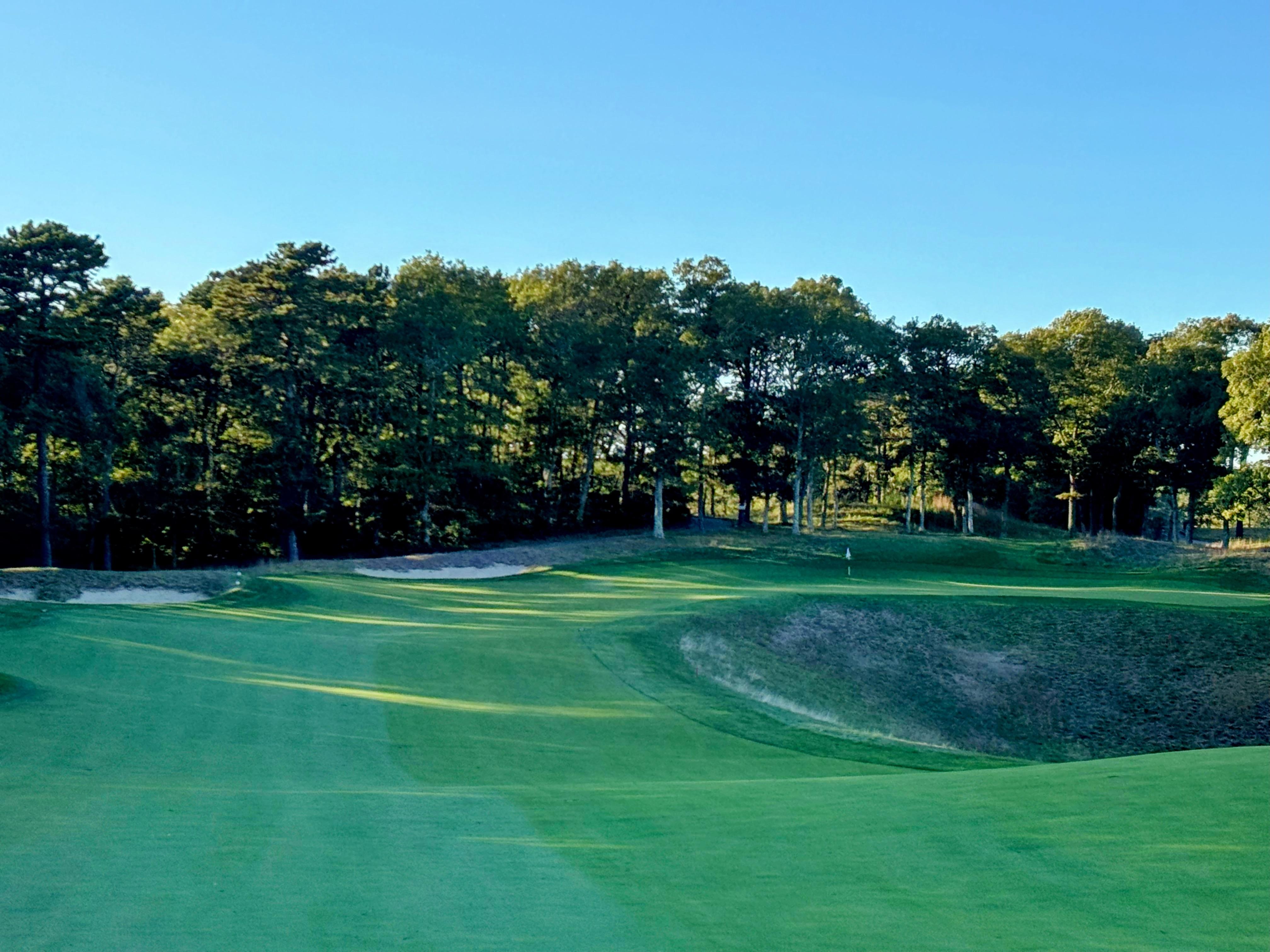 Golf courses were beautiful 