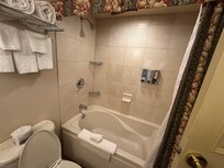 Hotel room shower/tub