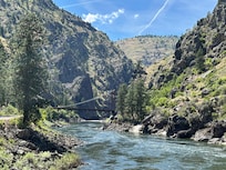 The beautiful Salmon River.