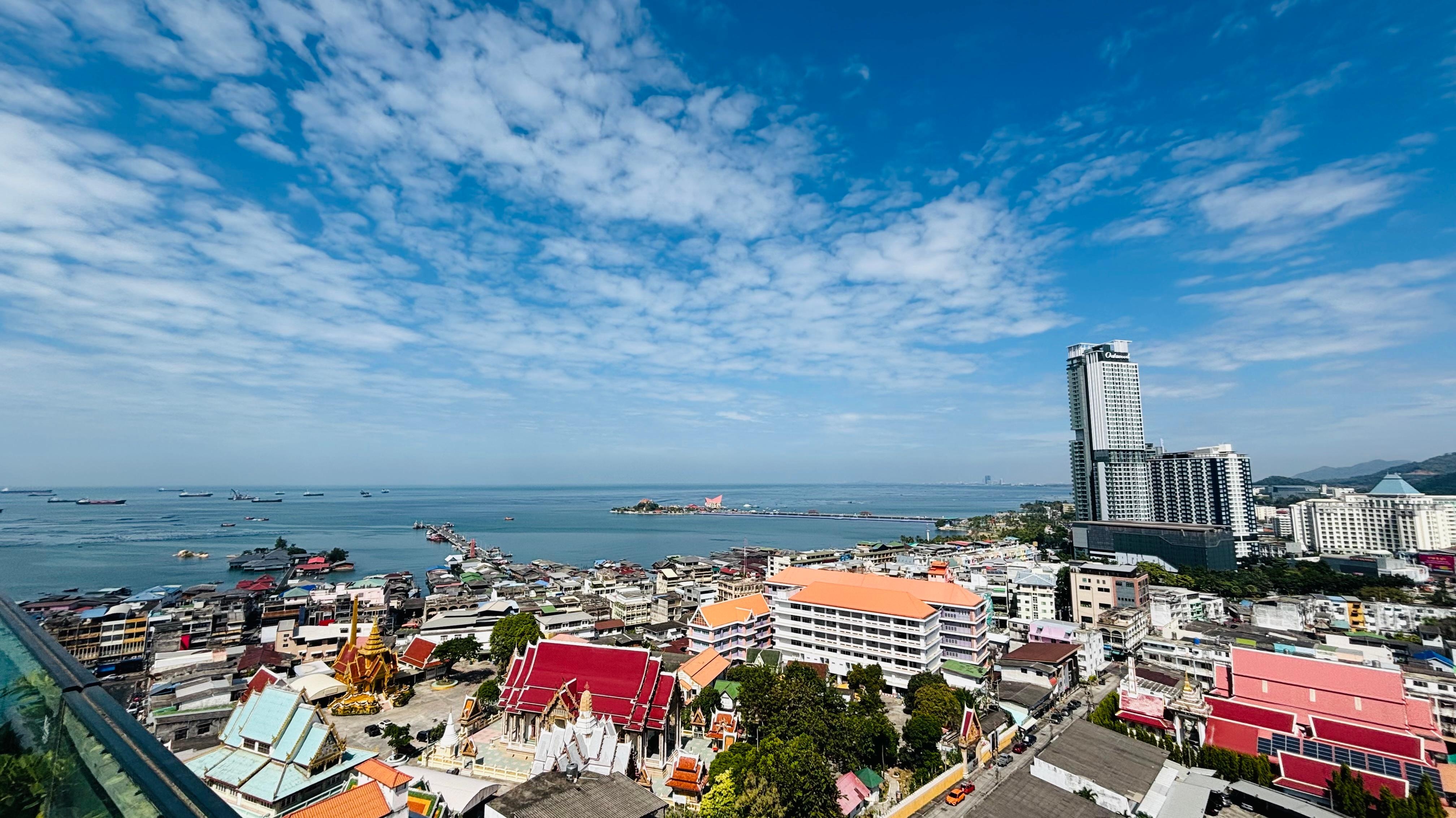 プールからの眺望