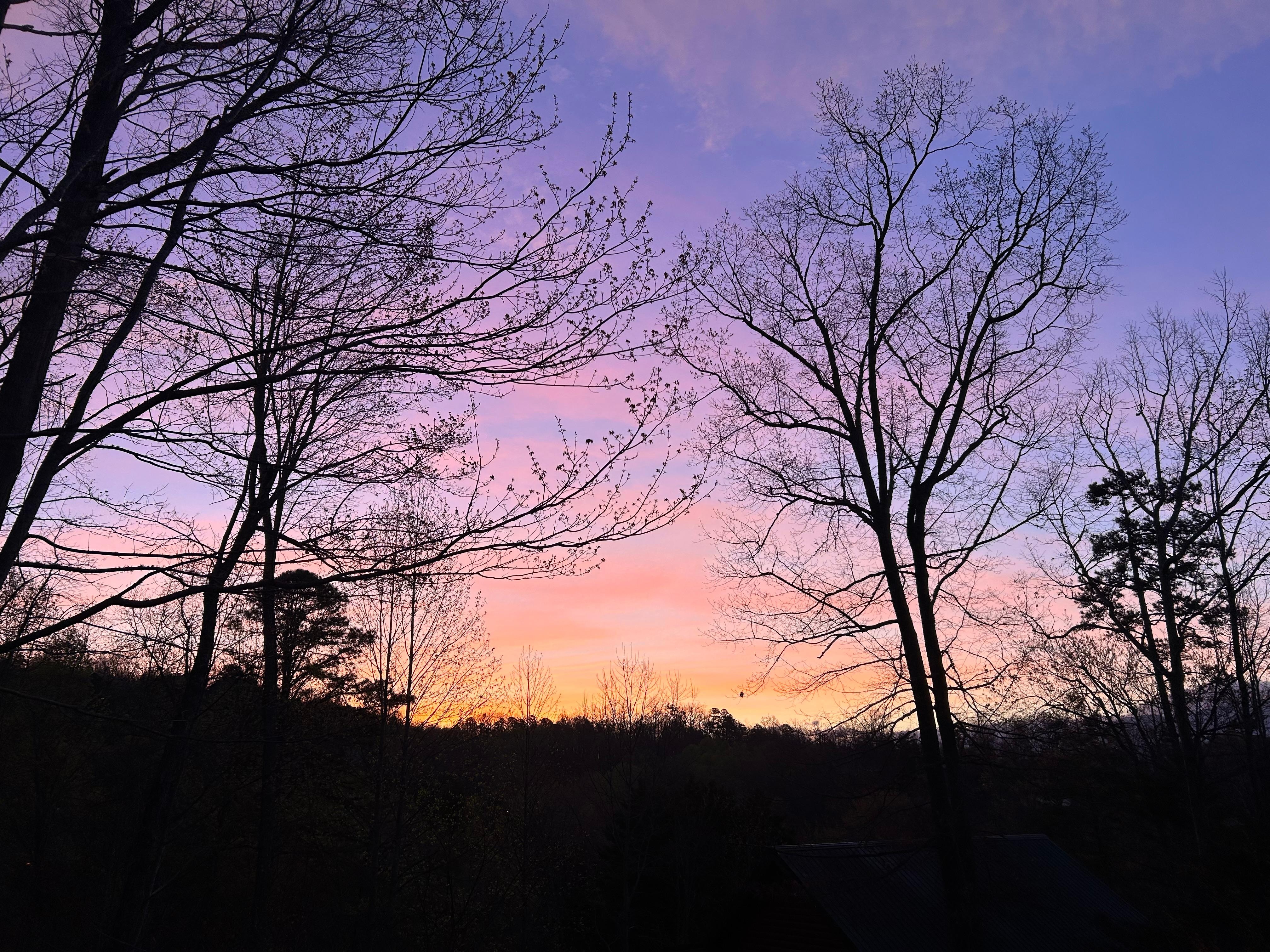 The sunrise was worth getting up for!