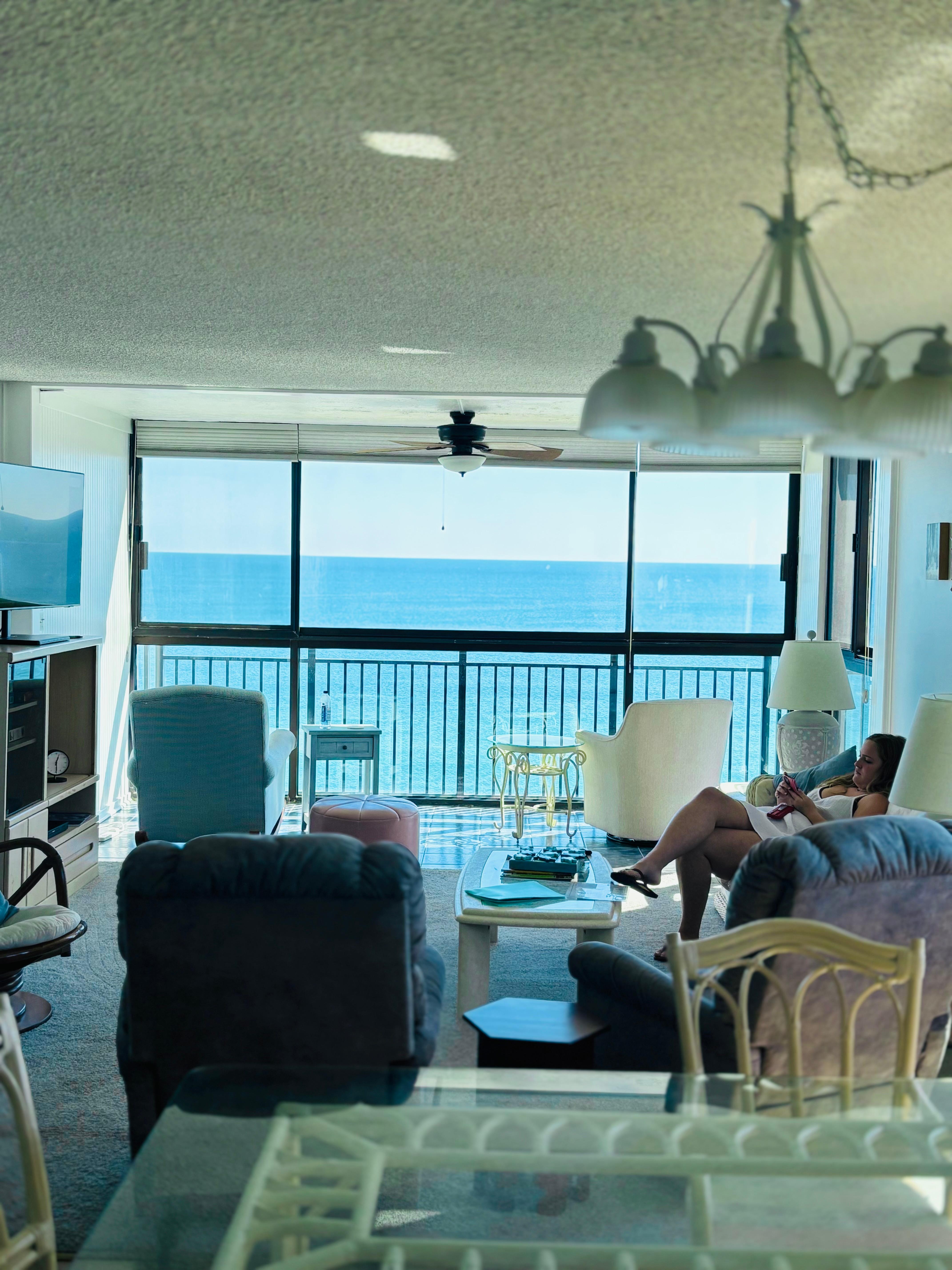 View from main den is stunning for sunrise ❤️