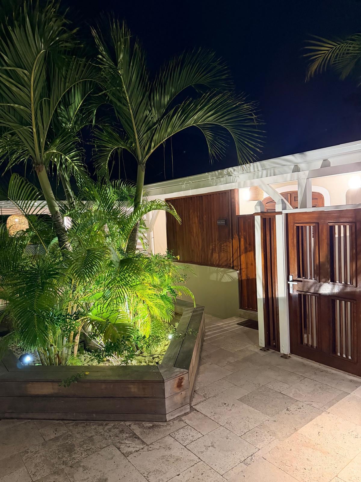 The entrance to our suite