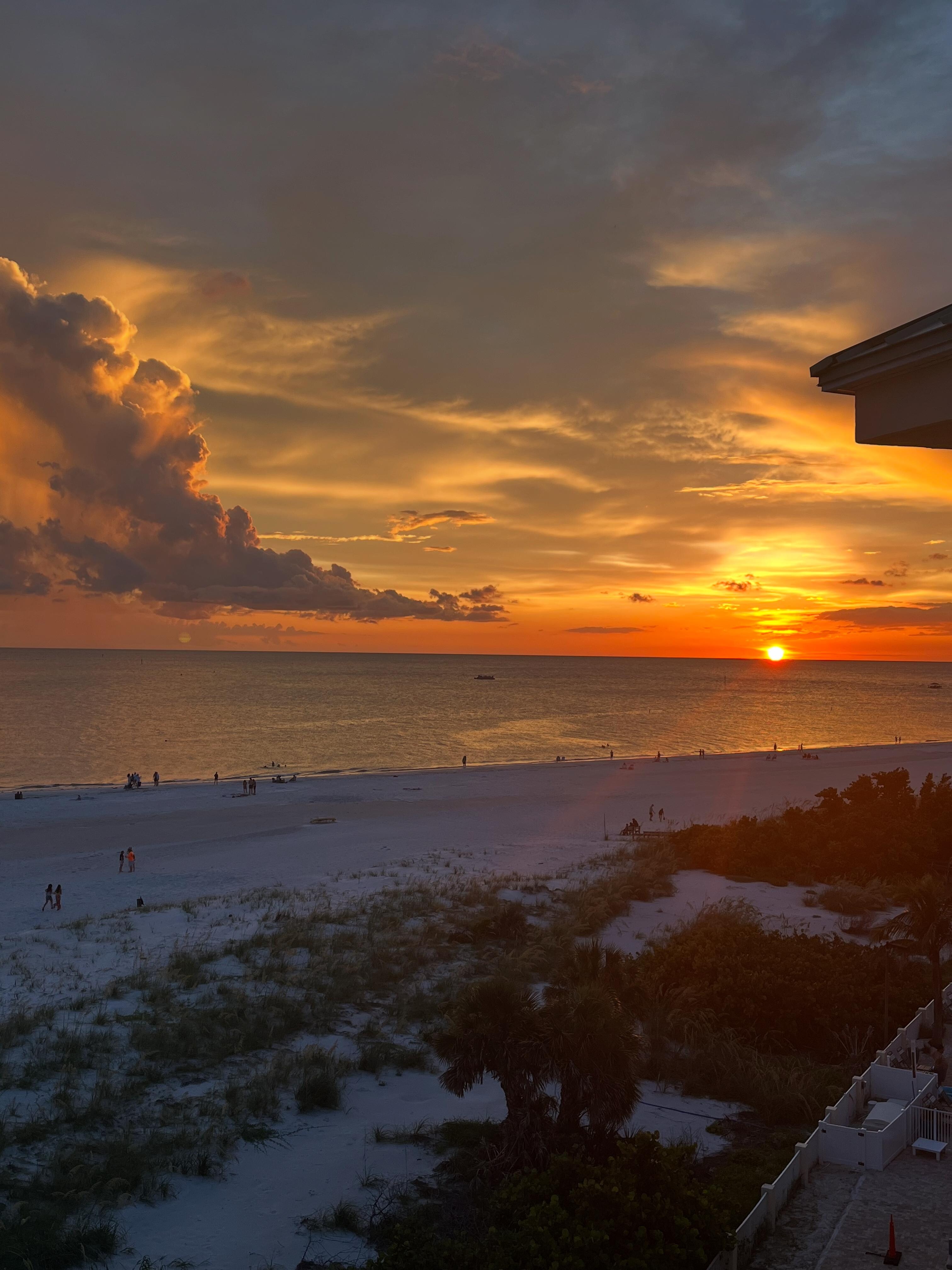 Balcony sunset 