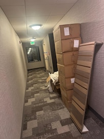 Hallway to our room