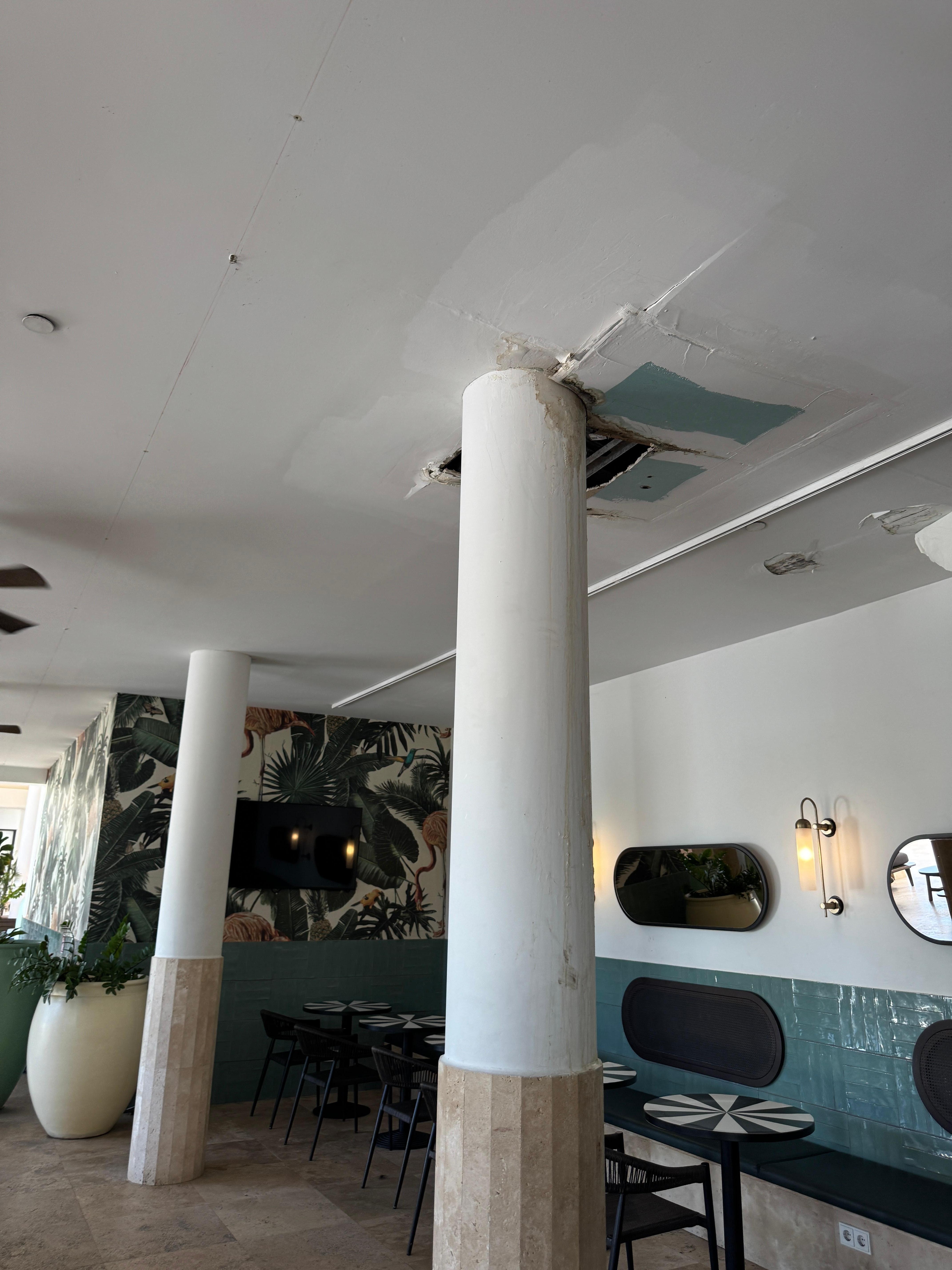 Bar ceiling