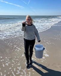 Returned some shells to the beach that my kids had collected over the years. Couldn’t just throw them away so I threw them back in the ocean.