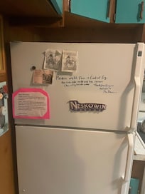 Broken fridge