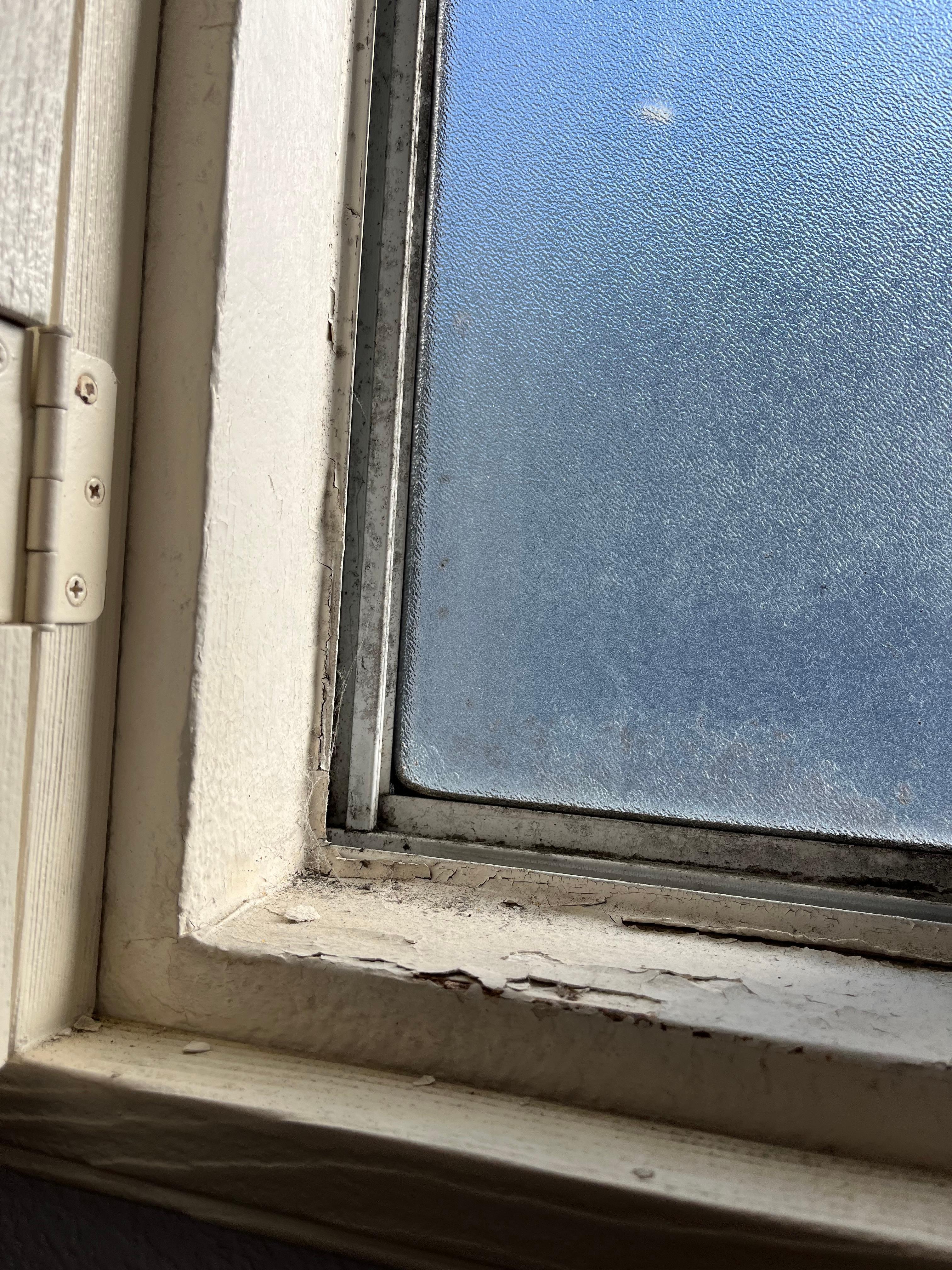 Dirty and cobwebs up above