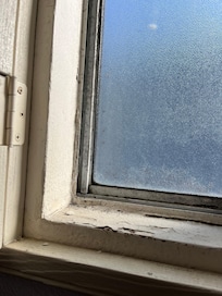 Dirty and cobwebs up above