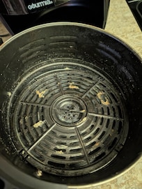 air fryer was filthy