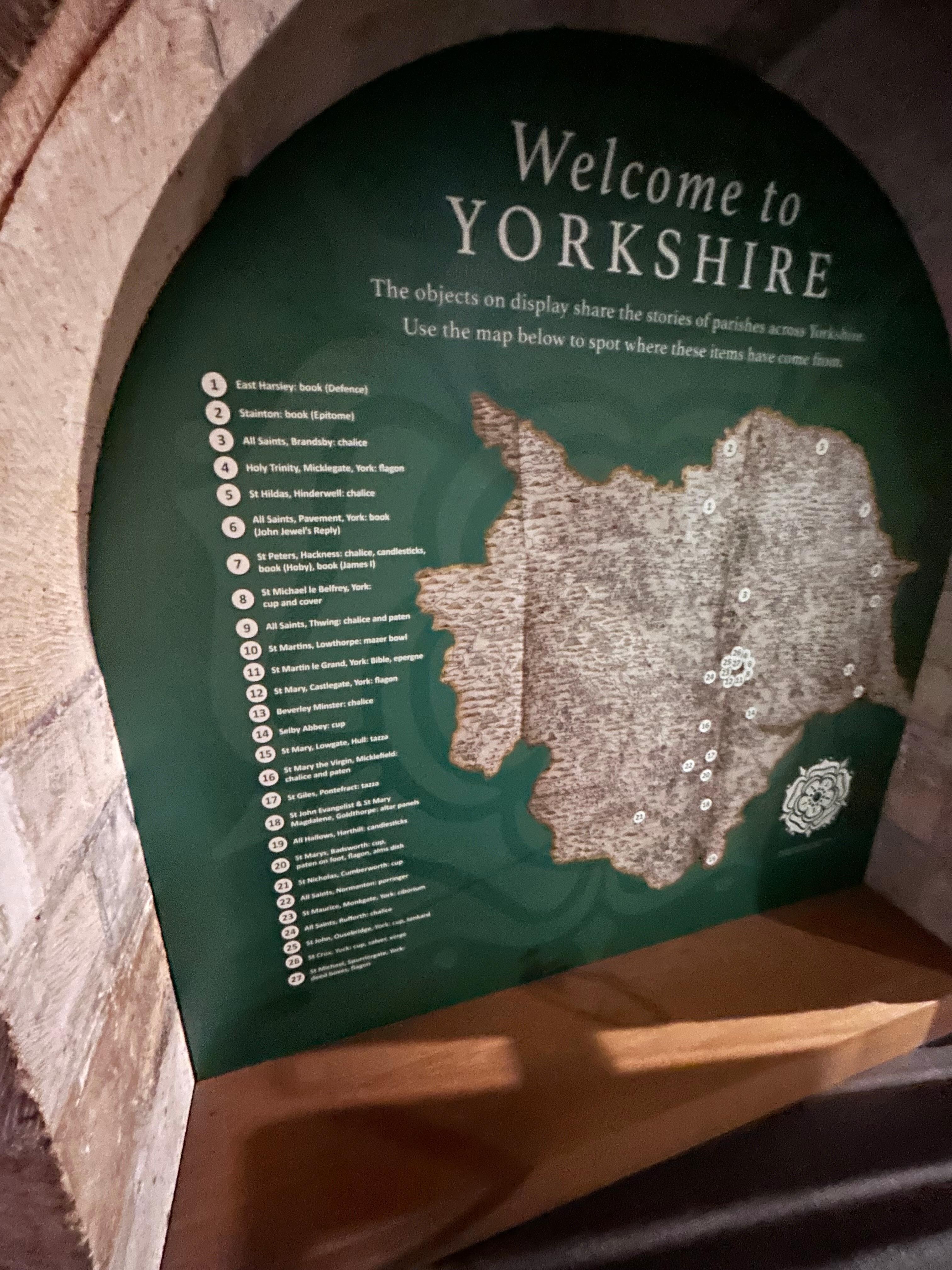 All the dales, moors, and shorelines.