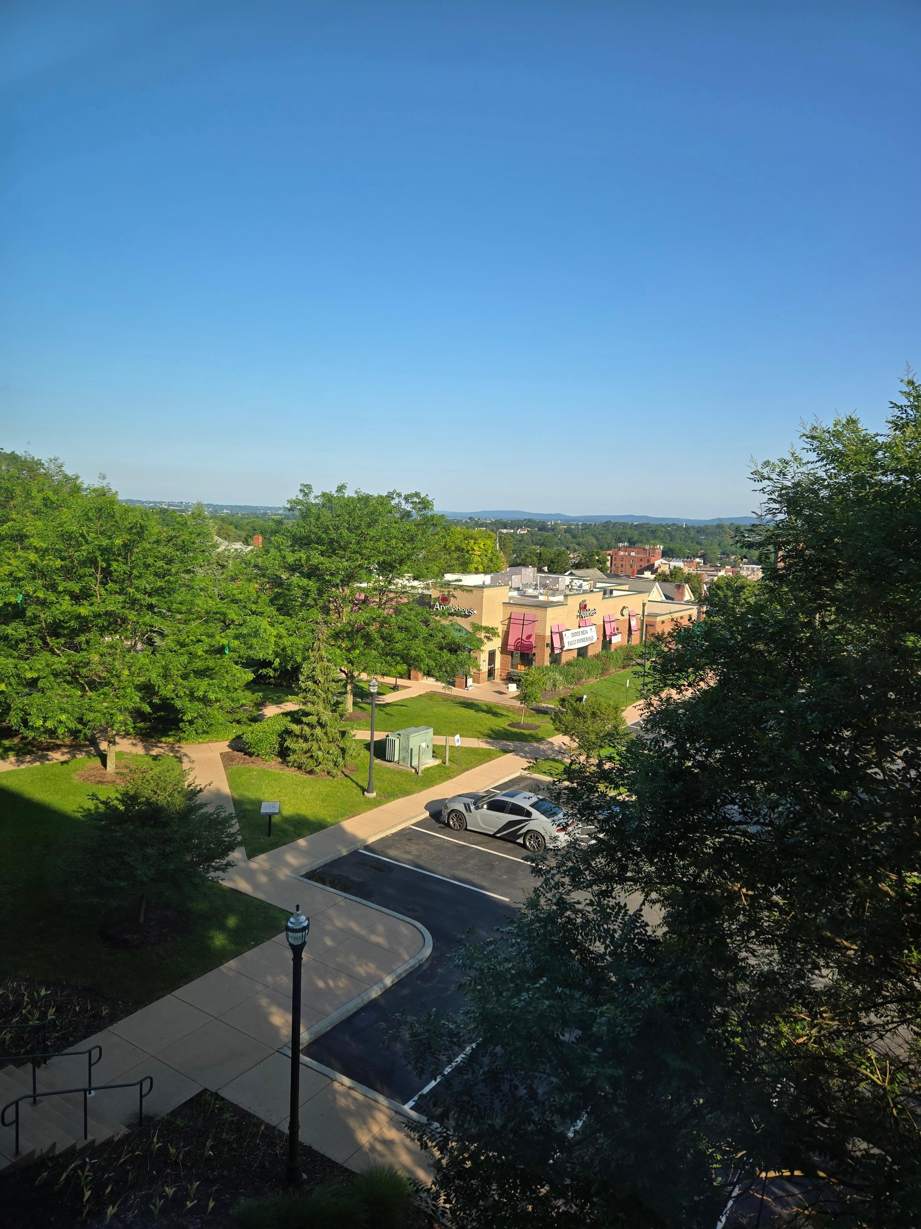 My view from my room
