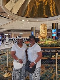 We really are enjoying our first trip to this beautiful MGM Grand hotel and hope to return.