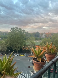 Hotel breakfast view