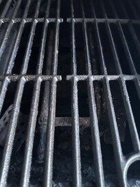 outside grill burner covers missing.