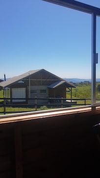 From the window