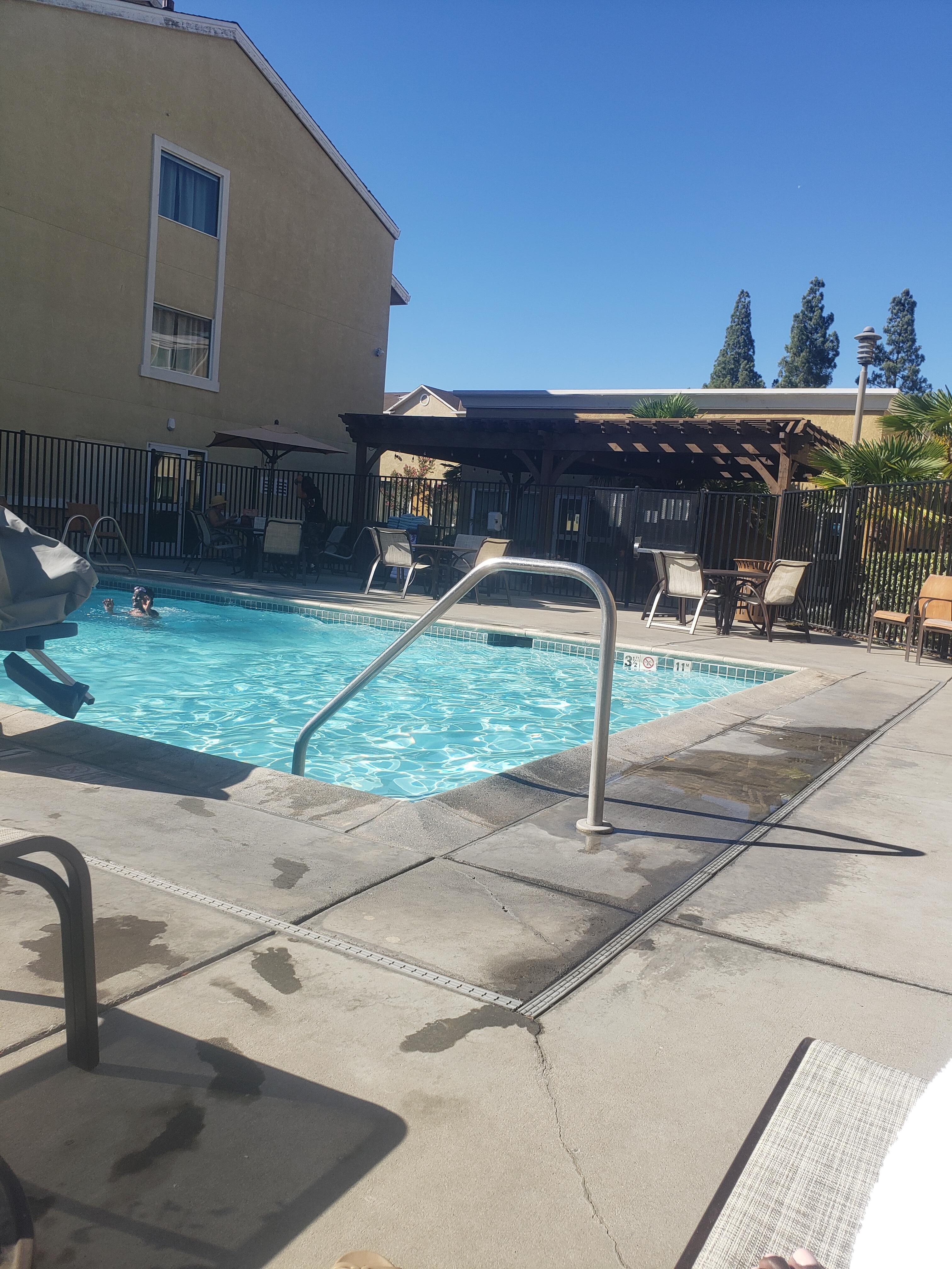 Pool side