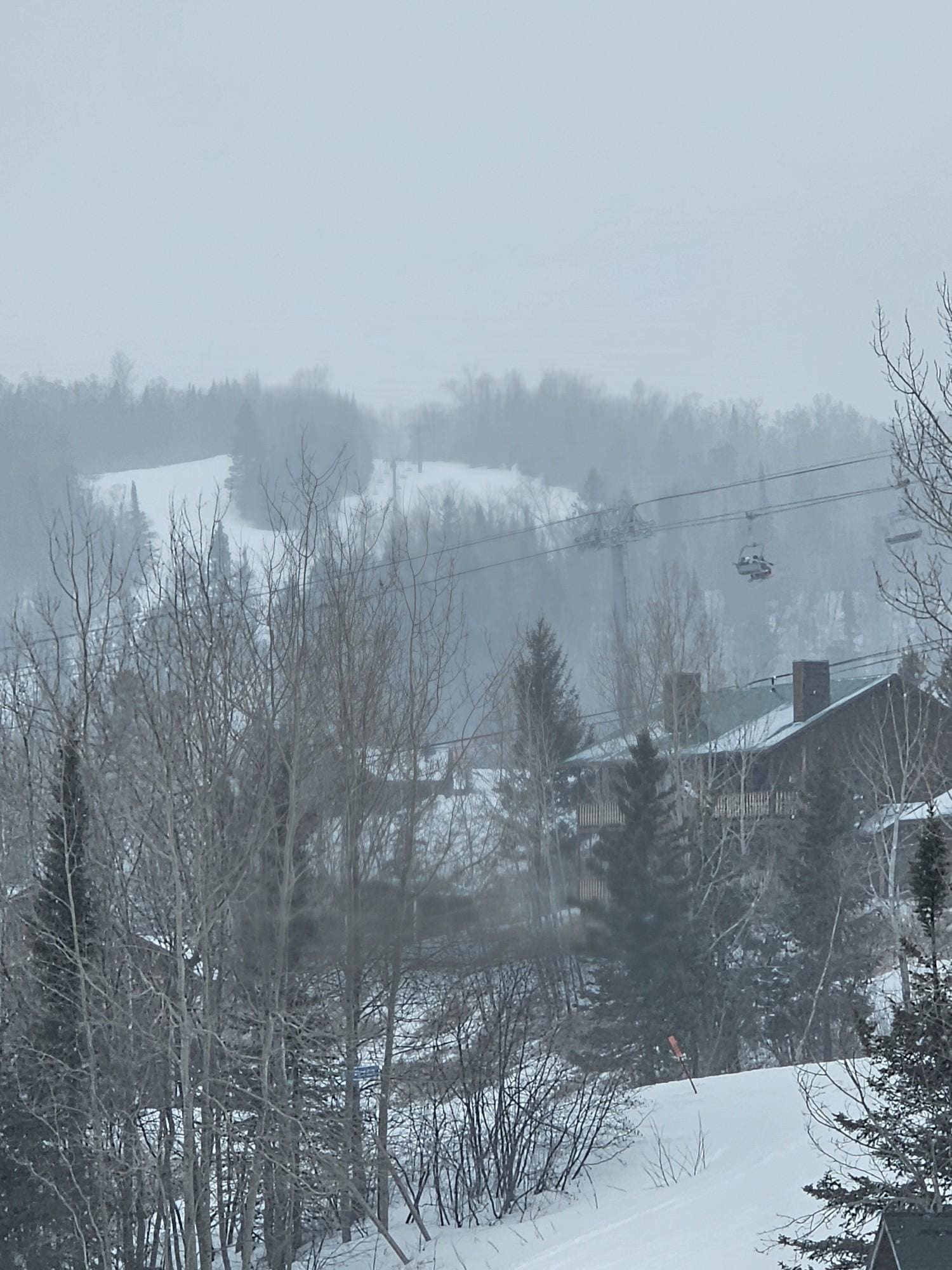 View of Uller from the room.