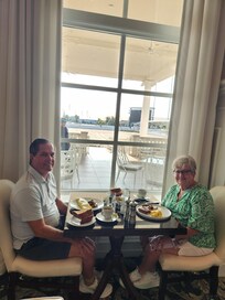 Celebrated our 54th wedding anniversary.