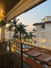 View from the rooftop bar.