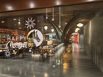 1階のレストラン