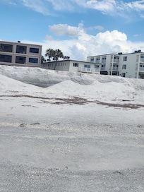Our condo from the beach