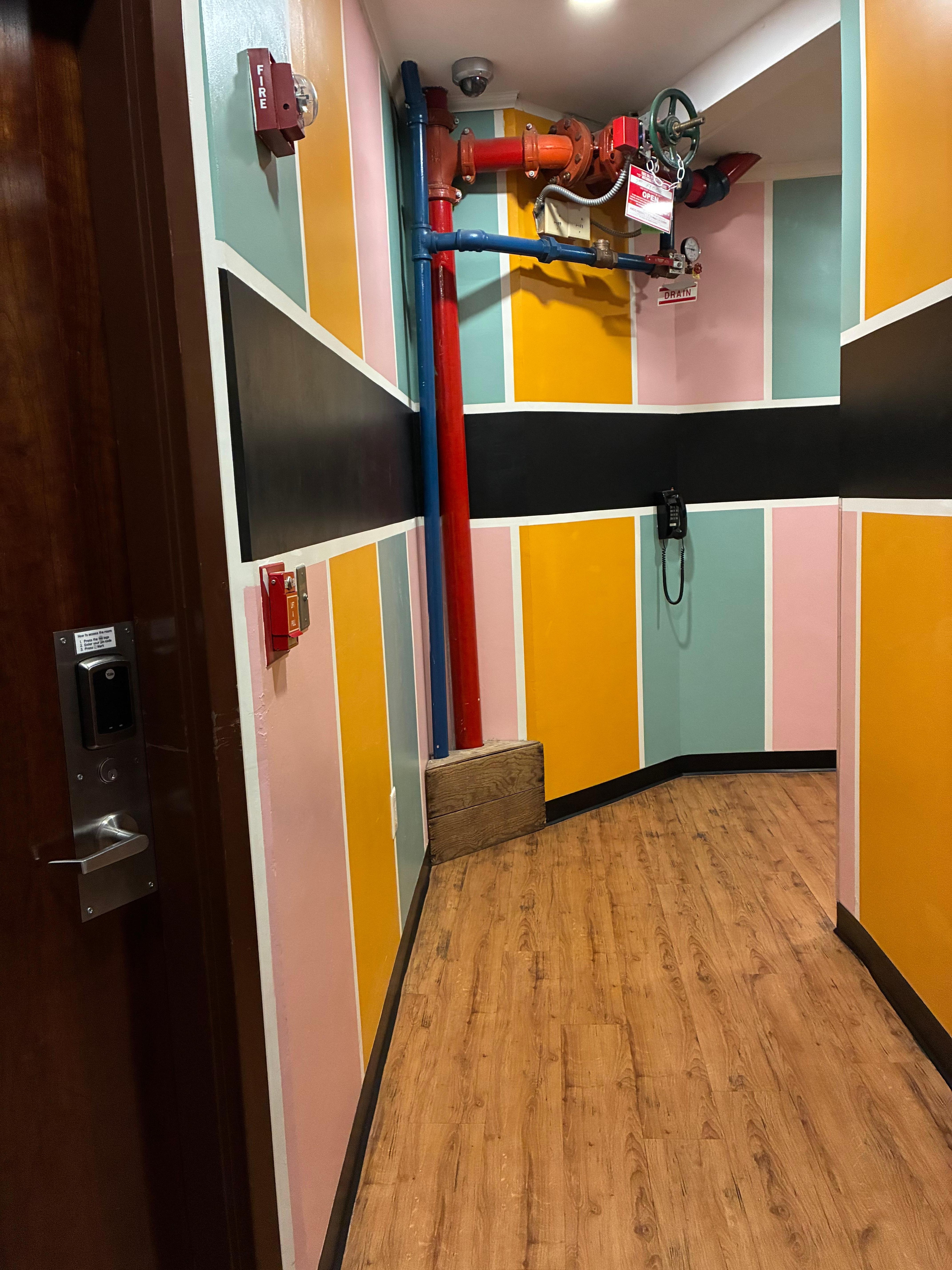 Corridor on floor 4