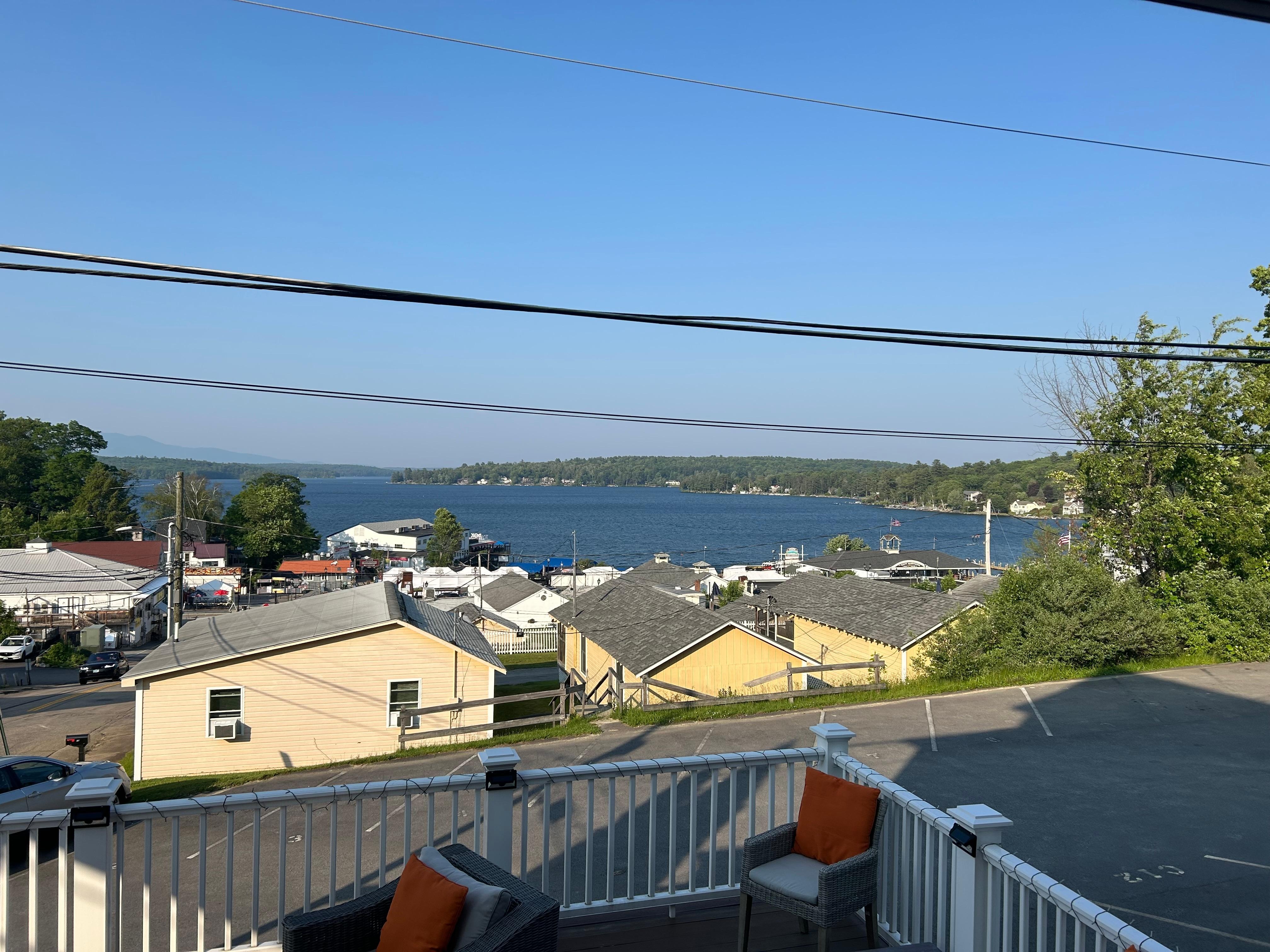 View from the porch 