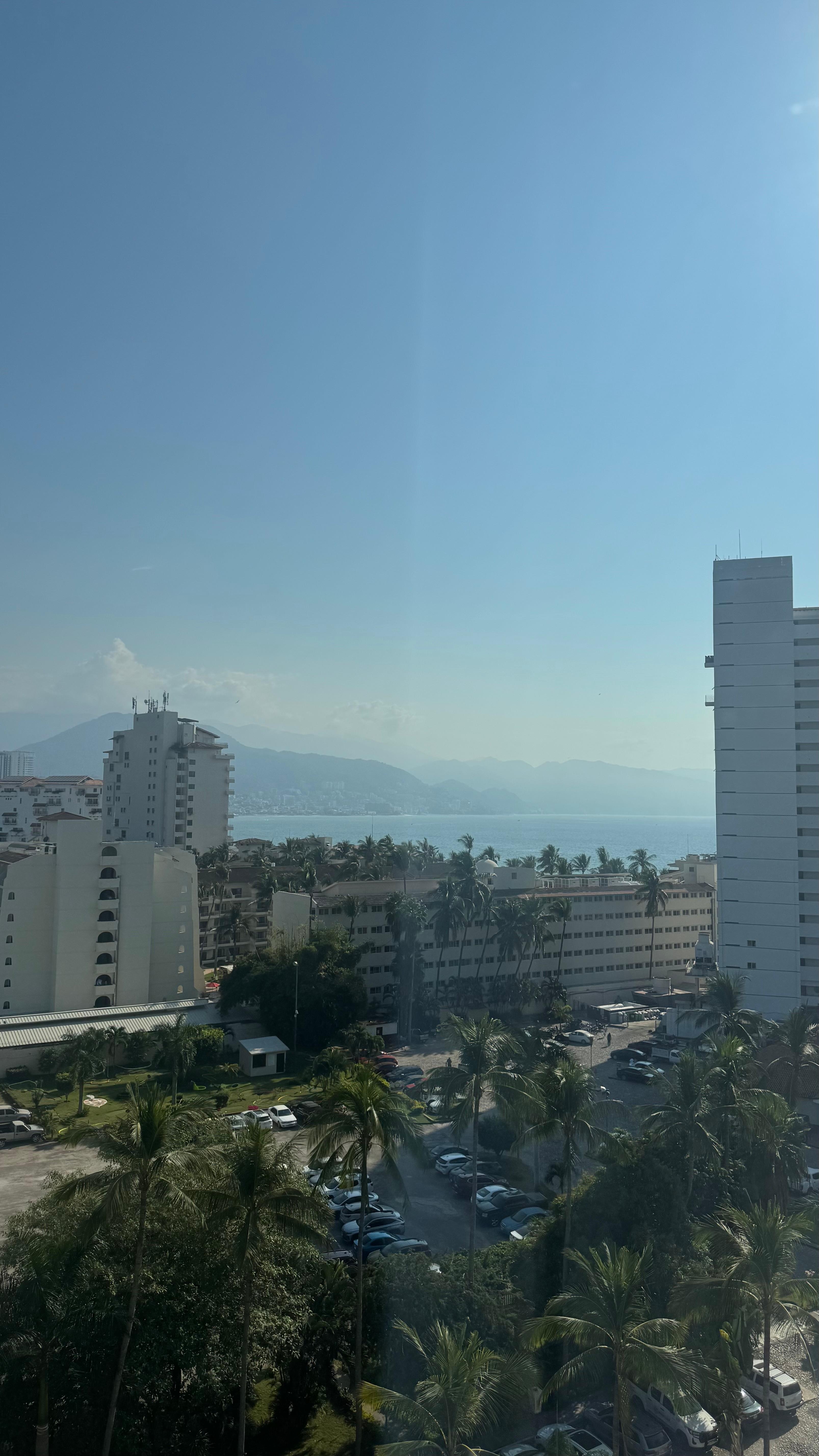 The view was
Excellent 