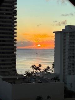 Sunset from Kitchen window
