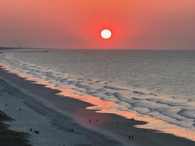 Sunrise from the balcony