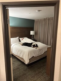 Milo and I after a long day of driving!!