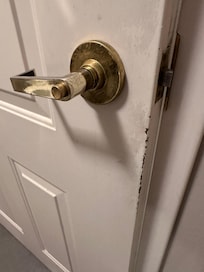 Beat up doors
