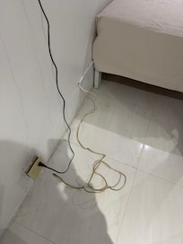 Not safe with all the wires sticking out