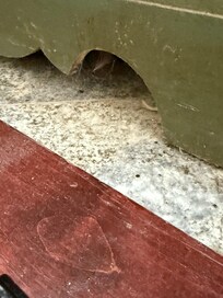 Cobwebs under the furniture