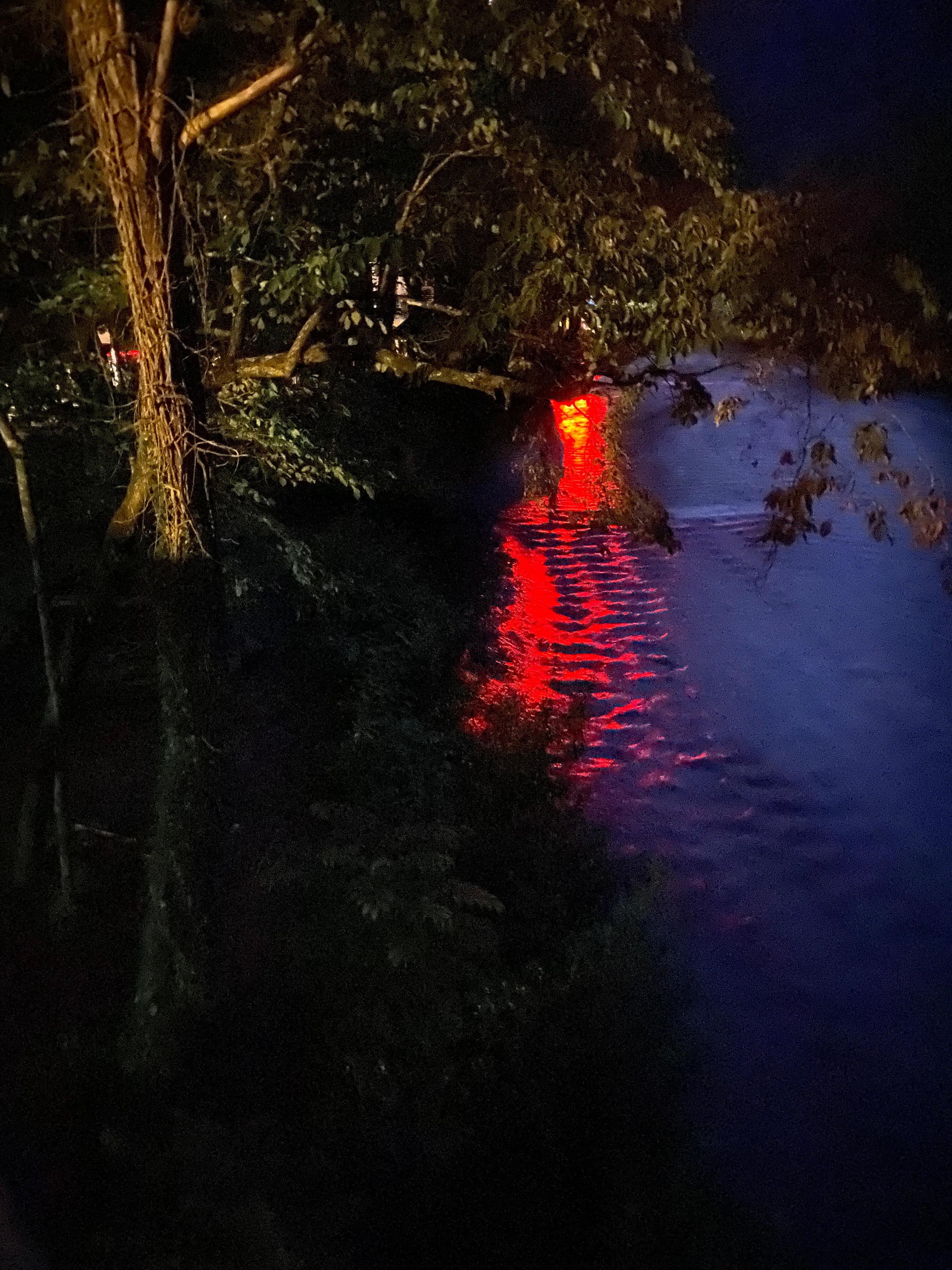 Not sure what this was one night. Haunted River. 😂😂