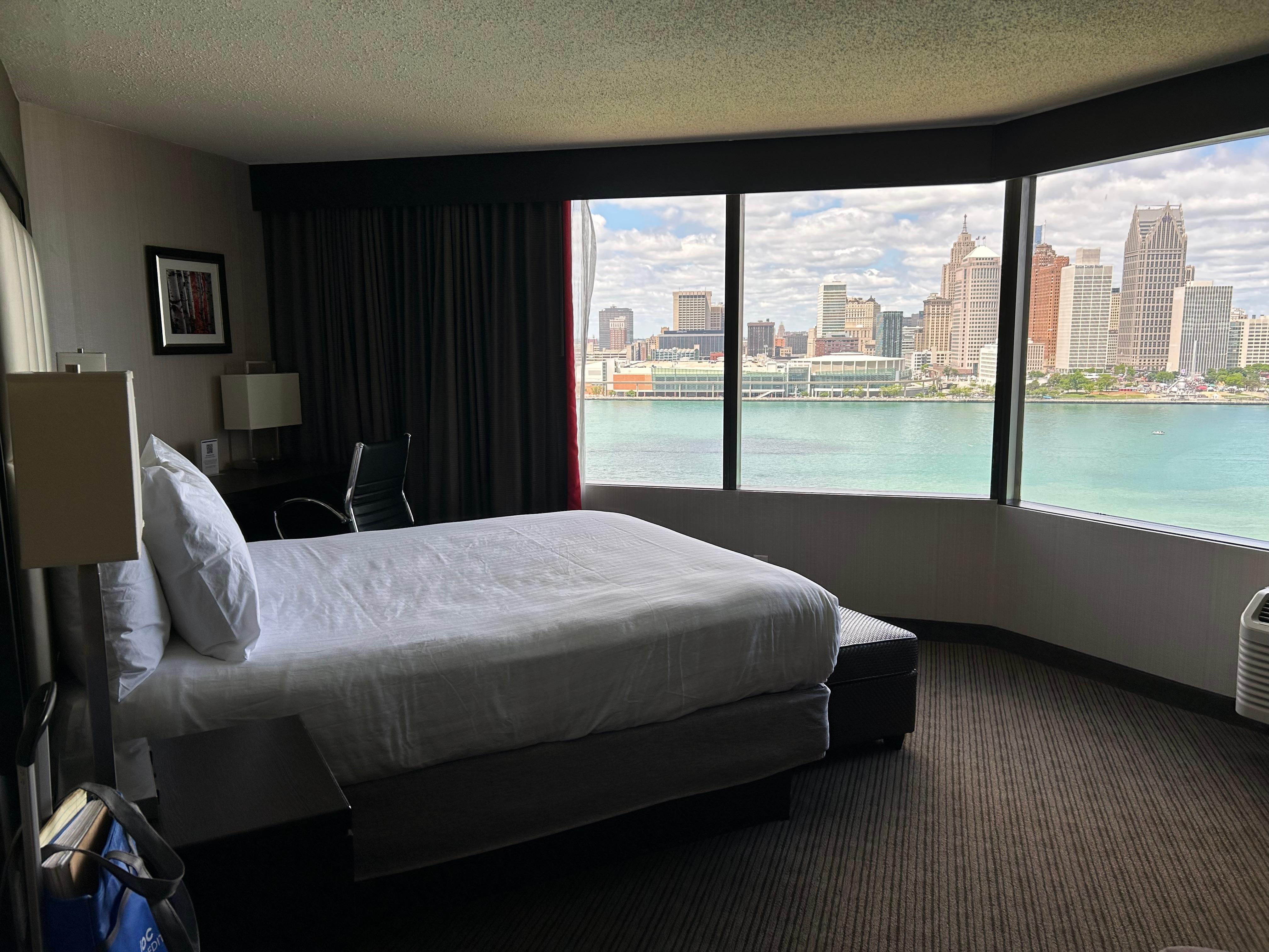 Well appointed room without standing view!