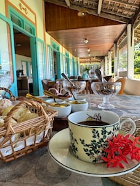 Breakfast @Casa Brasileira gallery- ocean view