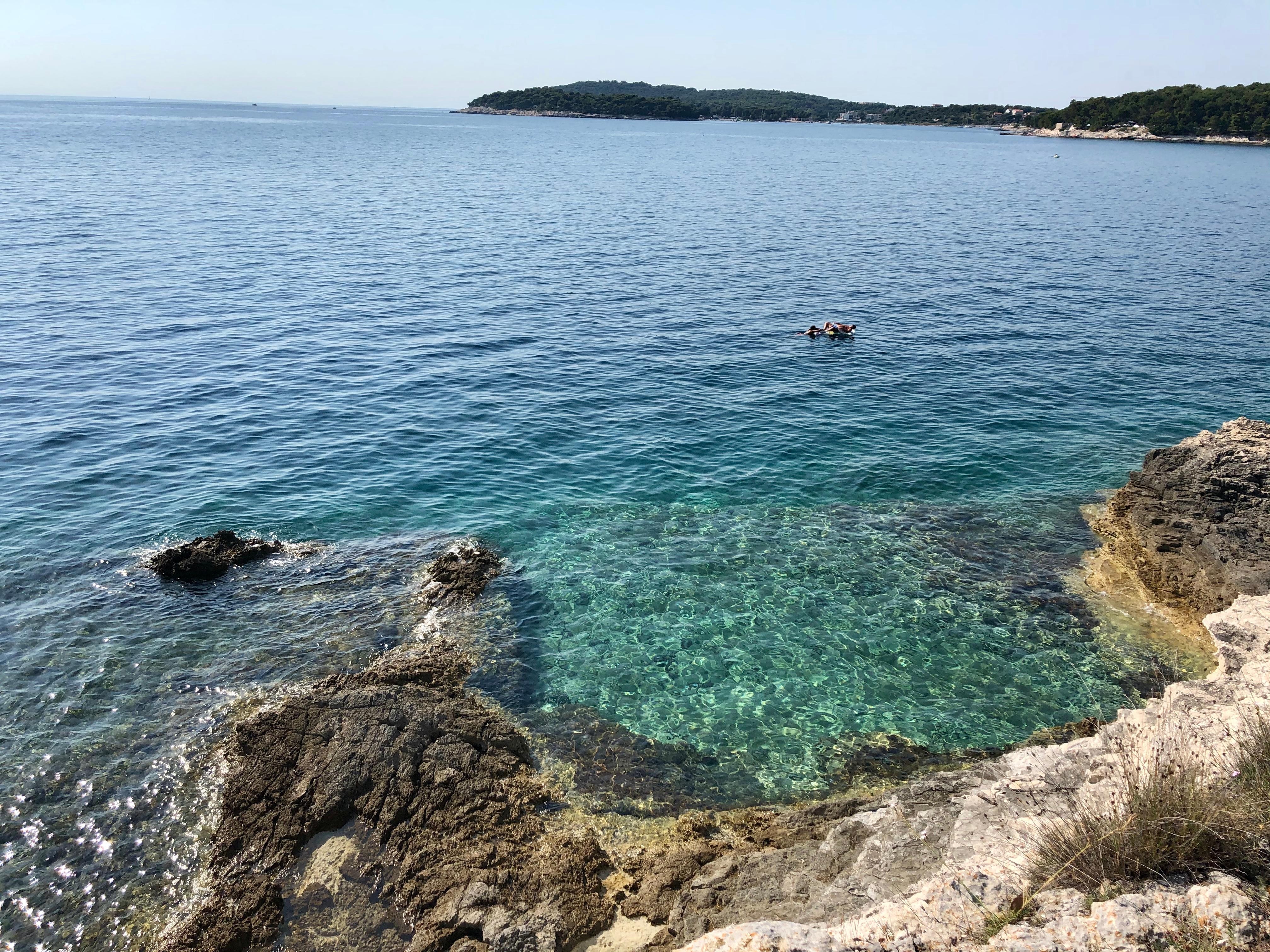 “Stranden” neden foran hotellet