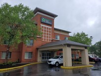 Main entrance, which is off the street.