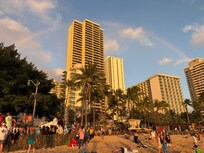 Rainbow from the beach