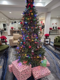 Christmas Tree in Lobby Area