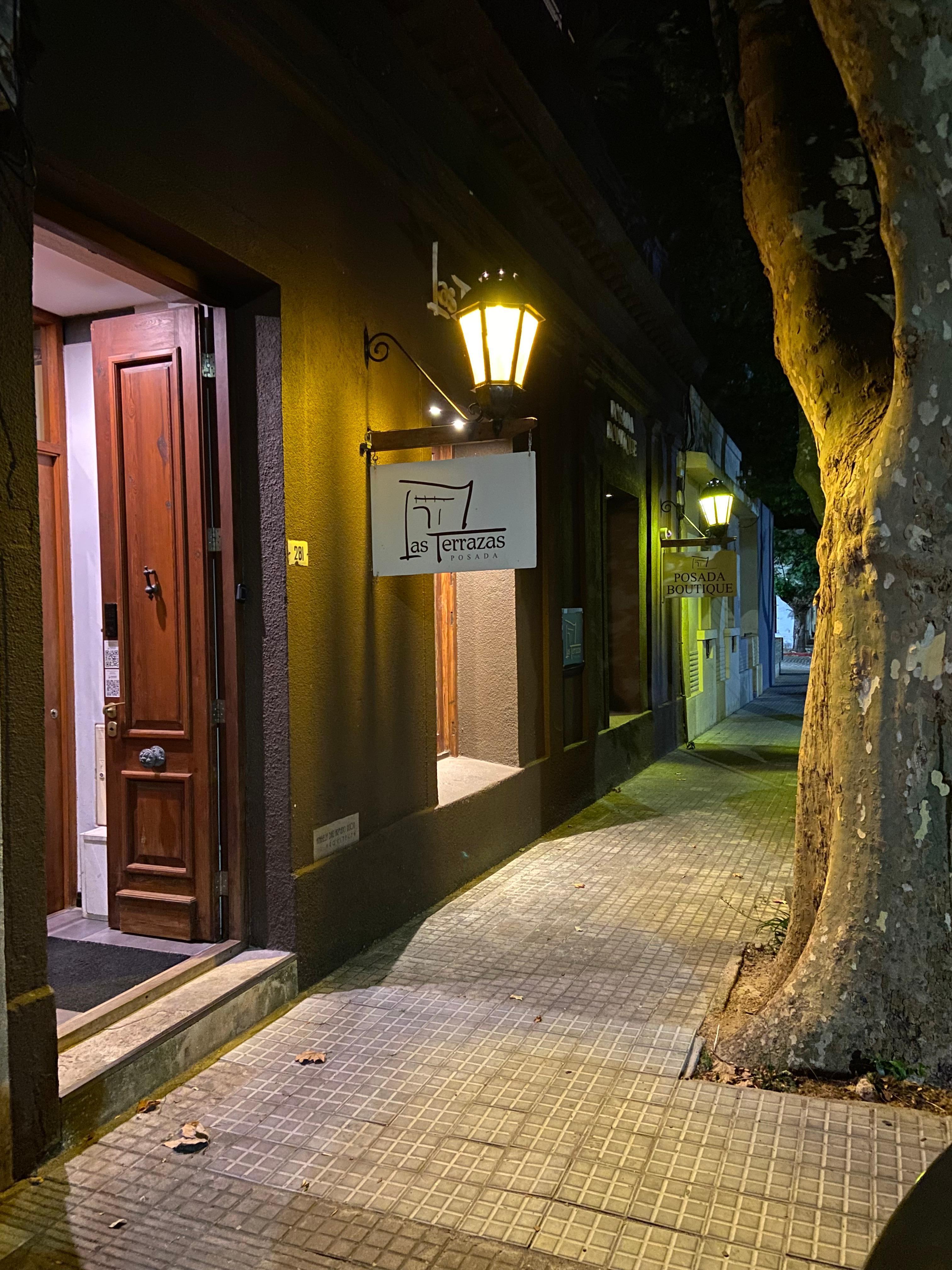 Entry at night